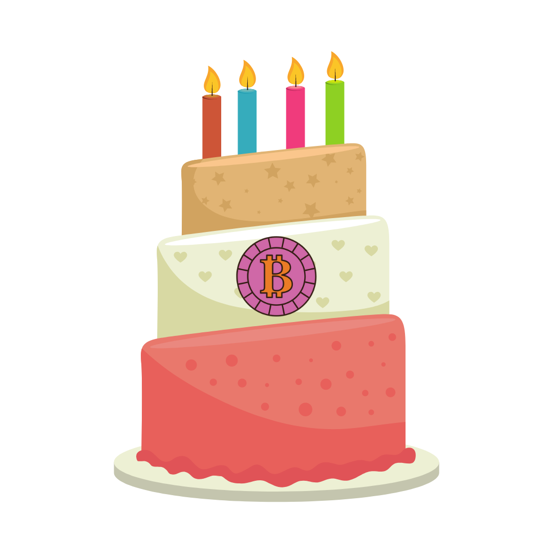 Happy Birthday Bitcoin for Girls!