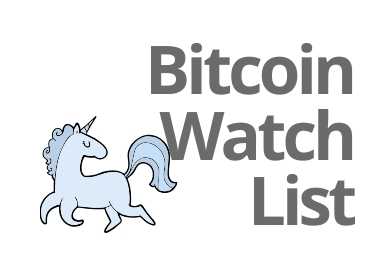 Bitcoin Watch List 